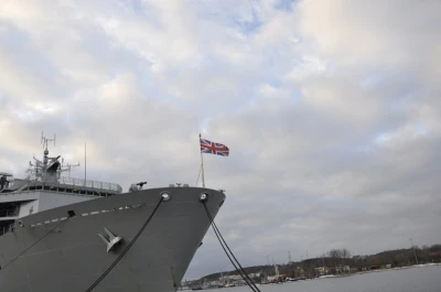 HMS Bulwark w Gdyni