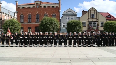 Przysięga wojskowych w Pucku