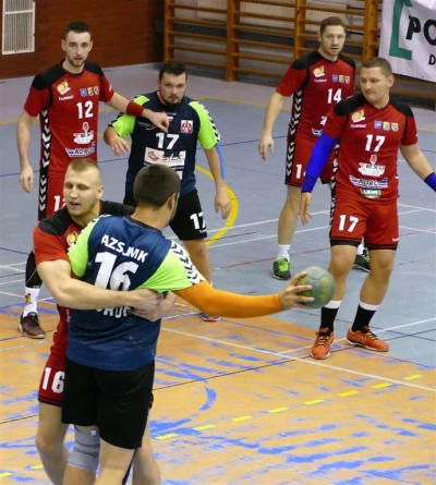 Tytani vs AZS UMK Toruń 29:24, 4.11.2017, fot. Leszek Spigarski