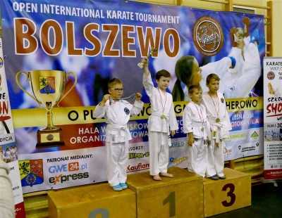 Międzynarodowe zawody karate w Bolszewie - fot. Leszek Spigarski