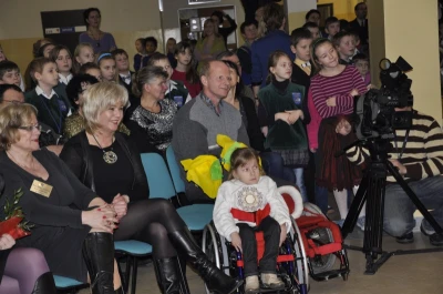 Uroczyste wręczenie wózka Marcie