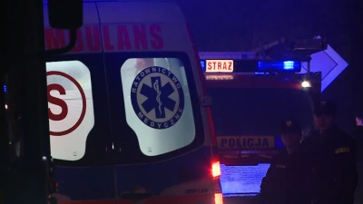 Pożar na ulicy Stefczyka w Wejherowie
