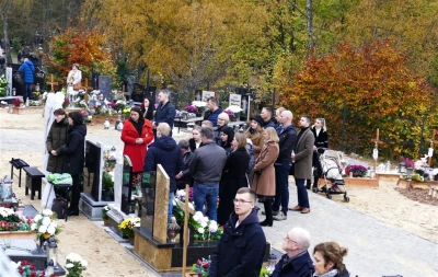 Wszystkich Świętych - uroczystości na wejherowskim cmentarzu
