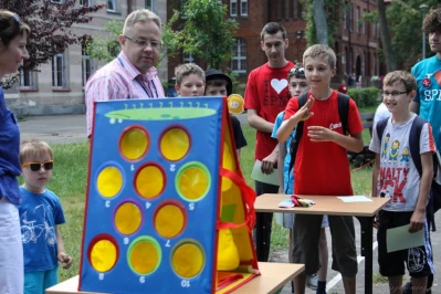 Piknik naukowy w szkole dla niesłyszących w Wejherowie