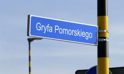 Wejherowskie rondo przed nadaniem imienia 'Gryfa Pomorskiego' - fot. Leszek Spigarski.