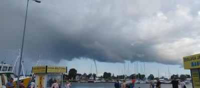 Trąba wodna na Pomorzu