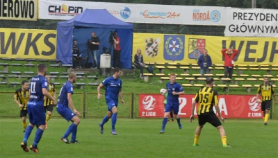Gryf Wejherowo vs Kotwica Kołobrzeg (fot. Leszek Spigarski)