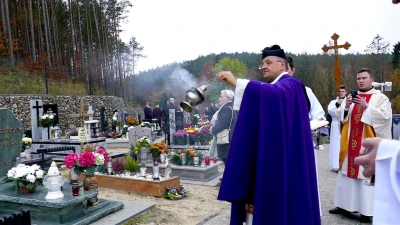 Wszystkich Świętych - uroczystości na wejherowskim cmentarzu