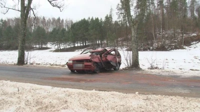 Wypadek w Zelewie (Gmina Luzino)