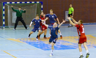 Tytani Wejherowo pokonani przez SMS ZPRP Gdańsk 27 : 32 - fot. Leszek Spigarski