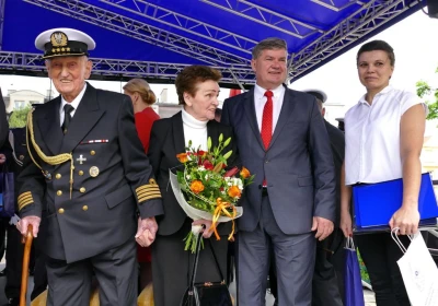 Musztra paradna na Placu Jakuba Wejhera 2017. Fot. Leszek Spigarski.
