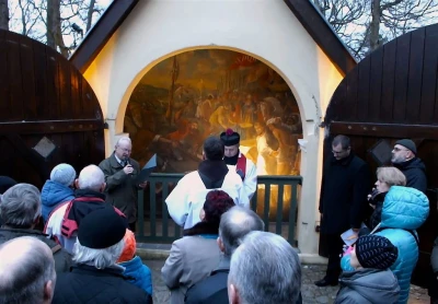 Kaszubska Droga Krzyżowa 2016 na Kalwarii Wejherowskiej fot. Leszek Spigarski