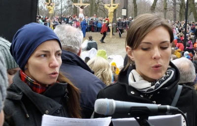 Wielki Piątek na Kalwarii Wejherowskiej - Misterium Męki Pańskiej, fot. Leszek Spigarski.
