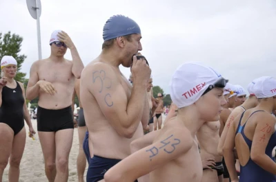 Sopot: Pływali dookoła mola