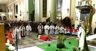 Liturgia Wielkiego Piątku w wejherowskiej Kolegiacie