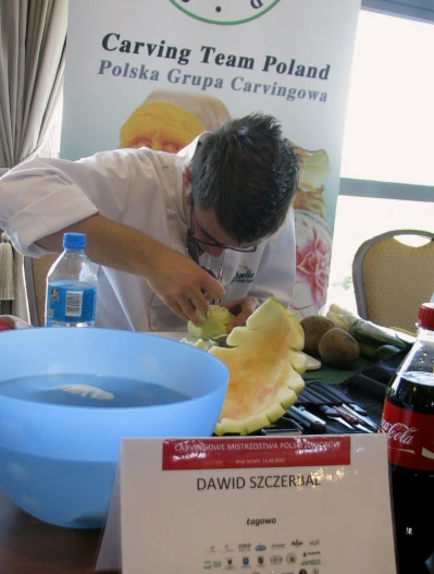 Zawody carvingowe w Wejherowie (fot. Leszek Spigarski)