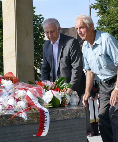 Obchody 73 rocznicy Powstania Warszawskiego w Wejherowie – fot. Leszek Spigarski