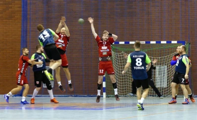 Tytani vs AZS UMK Toruń 29:24, 4.11.2017, fot. Leszek Spigarski