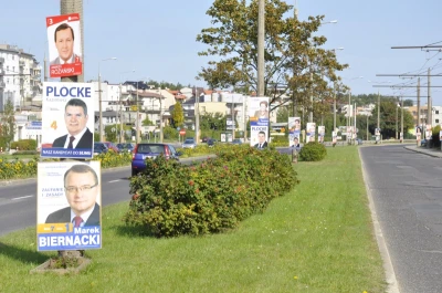 Plakaty wyborcze zasypały trójmiasto