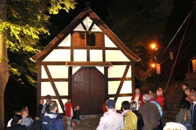 Noc Muzeów 2016. W parku i na Kalwarii z przewodnikiem. Fot. Marta Krawczyk