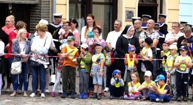 Musztra paradna na Placu Jakuba Wejhera 2017. Fot. Leszek Spigarski.
