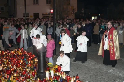 I rocznica śmierci Ojca Świętego Jana Pawła II fot. Leszek Spigarski