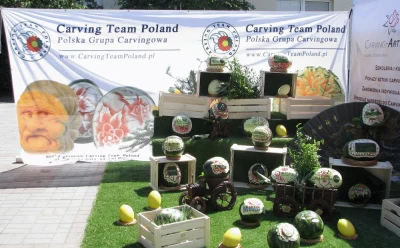 Zawody carvingowe w Wejherowie (fot. Leszek Spigarski)