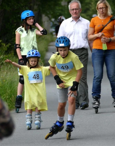 Puchar Kaszub w rolkarstwie szybkim - Kłanino 2017 (fot. Leszek Spigarski)