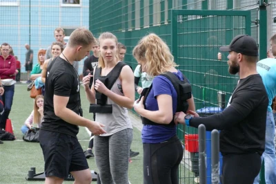 Wejher Cross Games 2017, półfinał – sanie i kamizelka, fot. Leszek Spigarski