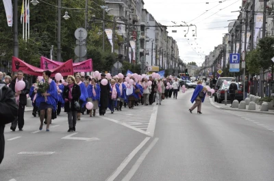 Różowy marsz ulicami Gdyni