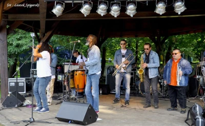 The Rockas Roots Reggae – wejherowski park miejski, fot. Leszek Spigarski.