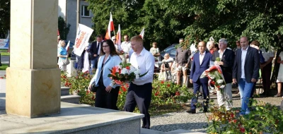 Obchody 73 rocznicy Powstania Warszawskiego w Wejherowie – fot. Leszek Spigarski