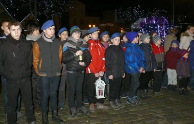 Betlejemskie Światło Pokoju - Wejherowo 2015 fot. Leszek Spigarski