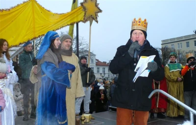 Orszak Trzech Króli w Wejherowie fot. Leszek Spigarski