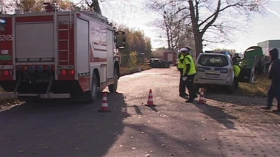 Tragiczny wypadek w Łężycach