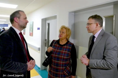 Oddział pediatrii wejherowskiego szpitala po remoncie - fot. Leszek Spigarski