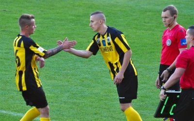 Gryf Wejherowo-Warta Poznań fot. Leszek Spigarski