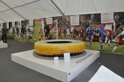 Stadiony na Euro w wersji mini
