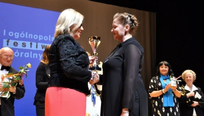 Wejherowo: Gala I Ogólnopolskiego Festiwalu Chóralnego 50+ (fot. Leszek Spigarski)