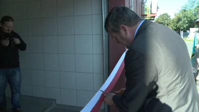 Otwarcie centrum sprzedaży ryb w Szkunerze