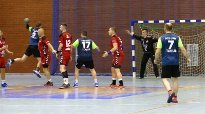 Tytani vs AZS UMK Toruń 29:24, 4.11.2017, fot. Leszek Spigarski