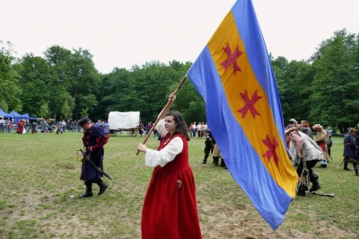 Rekonstrukcja historyczna 2017. Bitwa o taborowy wóz kupiecki - fot. Leszek Spigarski