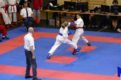 Międzynarodowe zawody karate w Bolszewie - fot. Leszek Spigarski