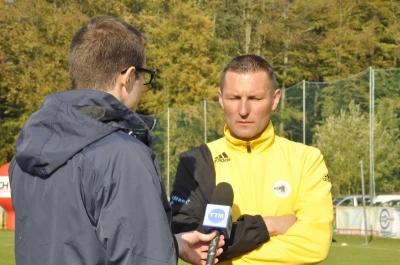 Ekipa TTM podczas realizacji meczu Gryf vs Górnik