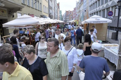 Gdańsk: Jarmark św. Dominika przyciąga tłumy