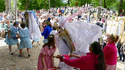 Odpust Trójcy Świętej na Kalwarii Wejherowskiej 2017. Zdjęcia Leszek Spigarski.
