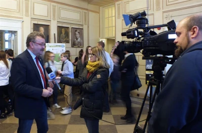 VI Pomorska Młodzieżowa Sesja Krajoznawcza PTTK fot. Leszek Spigarski.