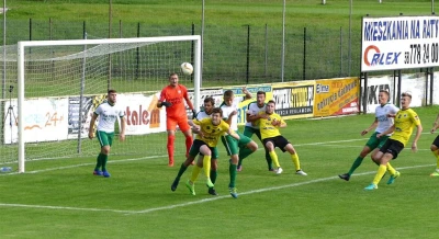 Gryf Wejherowo - Warta Poznań  0 : 1 na Wzgórzu Wolności. Fot. Leszek Spigarski.