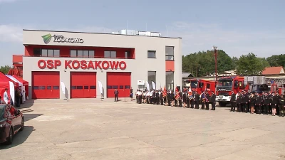 Uroczyście oddano do użytku remizę OSP Kosakowo