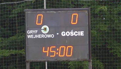 Gryf Wejherowo - Warta Poznań  0 : 1 na Wzgórzu Wolności. Fot. Leszek Spigarski.